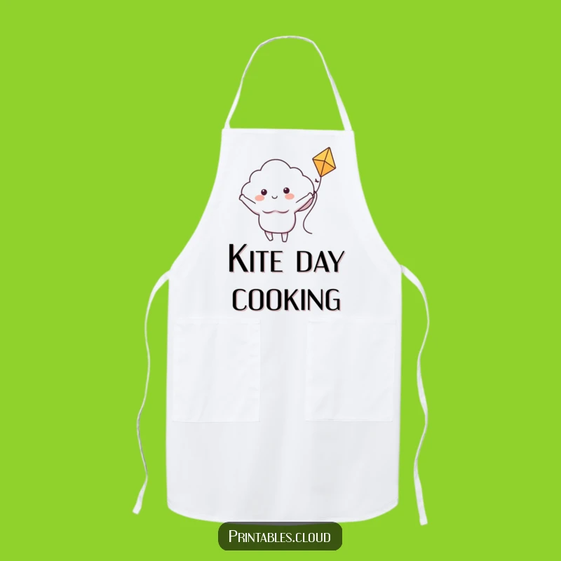 Funny Cloud Chef Apron - Whimsical Kitchen Fun for Dreamers