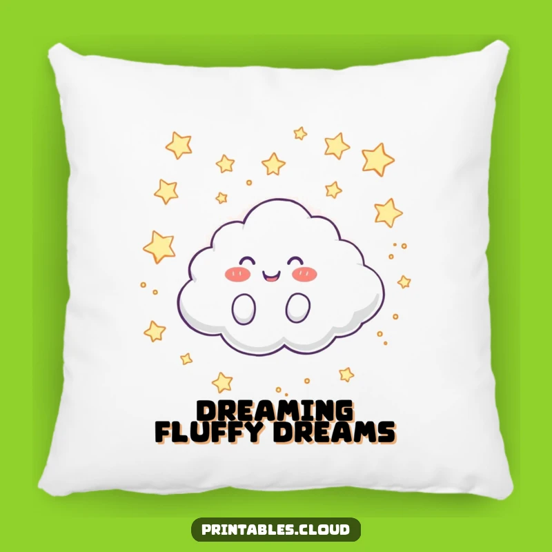 Funny Cloud Pillow: Dreamy Comfort, Cozy Funny Gift!