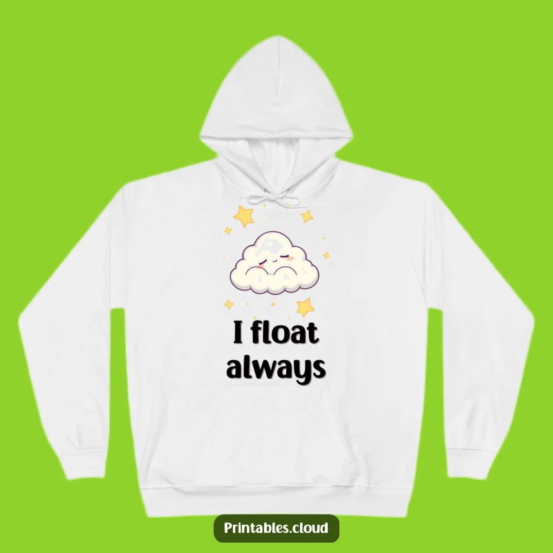 Funny Sleepy Cloud Hoodie: Cozy Up with Dreams and Gentle Humor