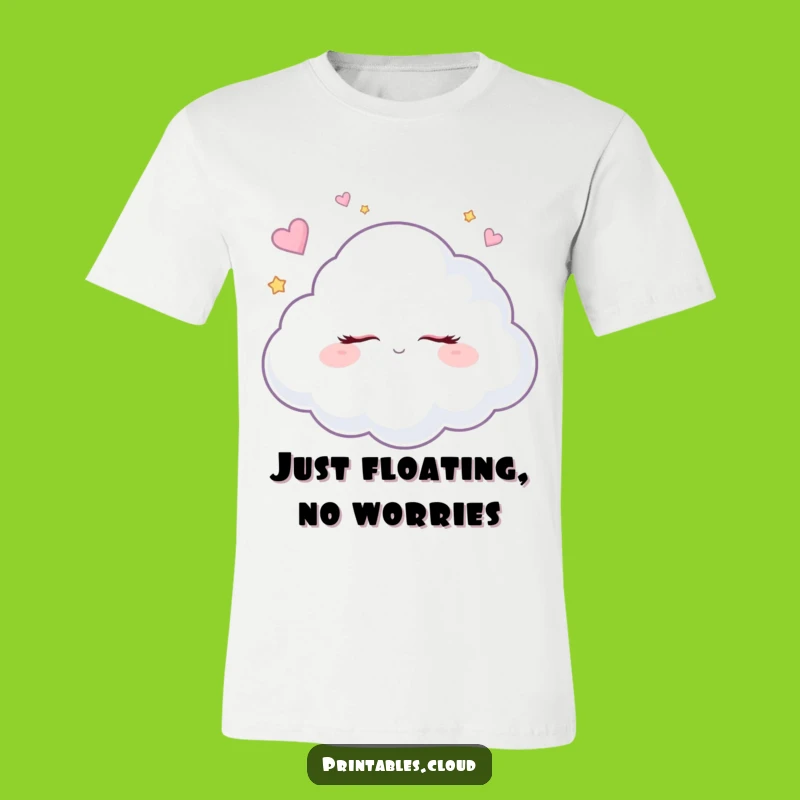 Funny Dreaming Cloud T-Shirt: Sweet Sugar Plum Visions, Comfy Cotton Tee